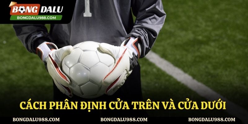 Luật chơi kèo châu á giúp phân biệt cửa trên và dưới