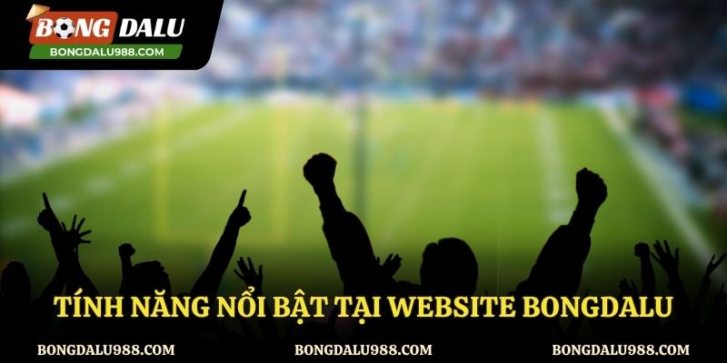 Tính năng có mặt tại website Bongdalu